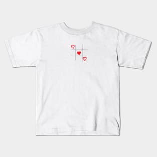 Red hearts Kids T-Shirt